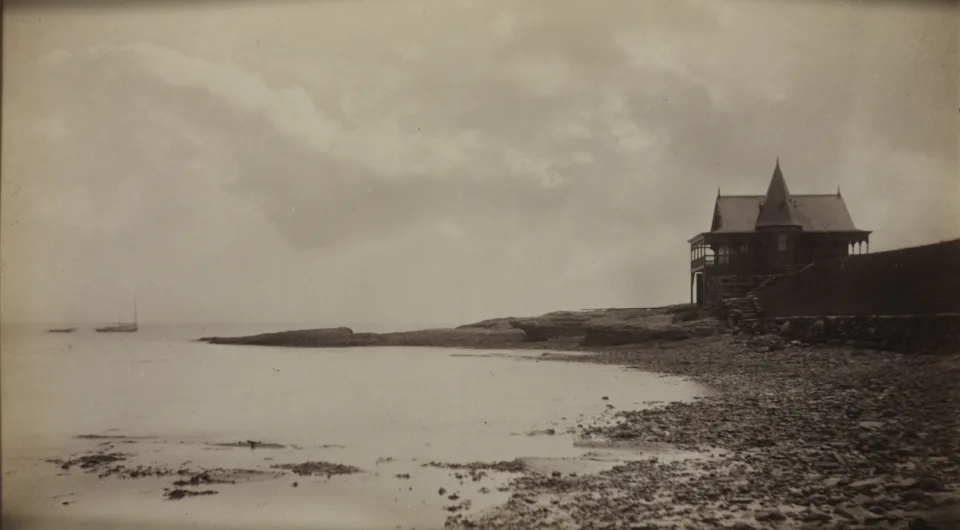 루이즈 디숑 우드브리지의 작품 Edwin Booth's Boat House 전체 이미지