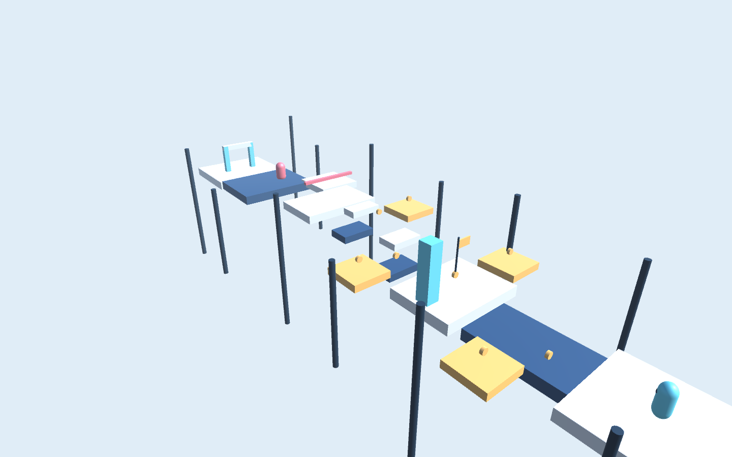 Unity에서 만든 3D 플랫폼게임 코스
